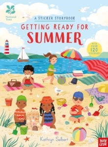 National Trust Sticker Storybooks  National Trust: Getting Ready for Summer, A Sticker Storybook - Kathryn Selbert (Paperback) 09-05-2024 