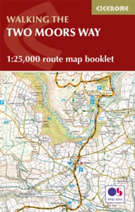 Two Moors Way Map Booklet: 1:25,000 OS Route Mapping - Sue Viccars (Paperback) 22-02-2019 