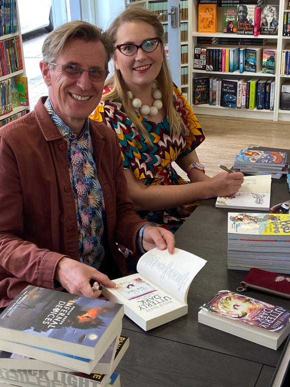 Philip Reeve and Sarah Mcintyre
