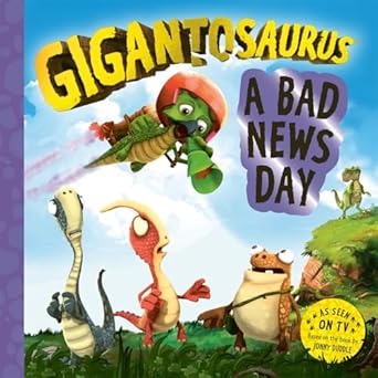 Gigantosaurus - A Bad News Day - Cyber Group Studios; Cyber Group Studios (Paperback) 08-05-2025 