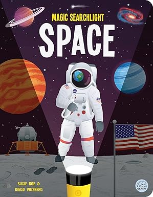 Seek and Find-Magic Searchlight Books  Magic Searchlight - Space - Susie Rae; Diego Vaisberg (Hardback) 05-03-2026 