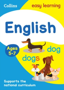 Collins Easy Learning KS1  English Ages 5-7: Ideal for home learning (Collins Easy Learning KS1) - Collins Easy Learning (Paperback) 16-06-2014 