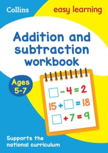 Collins Easy Learning KS1  Addition and Subtraction Workbook Ages 5-7: Ideal for home learning (Collins Easy Learning KS1) - Collins Easy Learning (Paperback) 26-06-2015 