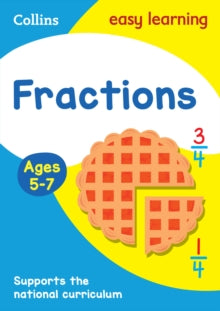 Collins Easy Learning KS1  Fractions Ages 5-7: Ideal for home learning (Collins Easy Learning KS1) - Collins Easy Learning (Paperback) 26-06-2015 