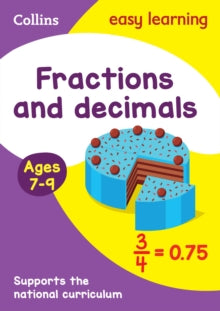 Collins Easy Learning KS2  Fractions and Decimals Ages 7-9: Ideal for home learning (Collins Easy Learning KS2) - Collins Easy Learning (Paperback) 26-06-2015 
