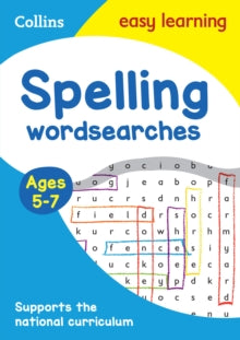Collins Easy Learning KS1  Spelling Word Searches Ages 5-7: Ideal for home learning (Collins Easy Learning KS1) - Collins Easy Learning (Paperback) 03-03-2017 