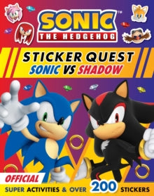 Sonic the Hedgehog Sticker Quest: Sonic vs Shadow - Sonic The Hedgehog (Paperback) 30-01-2025 