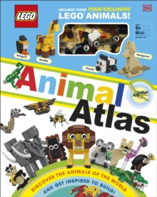 LEGO Animal Atlas: with four exclusive animal models - Rona Skene (Hardback) 07-06-2018 
