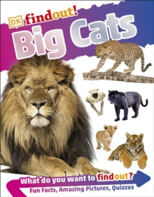 DKfindout!  DKfindout! Big Cats - DK (Paperback) 07-02-2019 