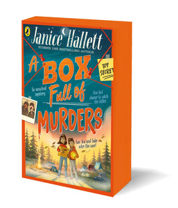 A Box Full of Murders - Signed Independent Edition with sprayed edge - Janice Hallett (Paperback) 05-06-2025