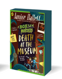 A Box Full of Murders  Death at the Museum - (Pre Order) Signed Independent Edition with sprayed edge - Janice Hallett (Paperback) 04-06-2026