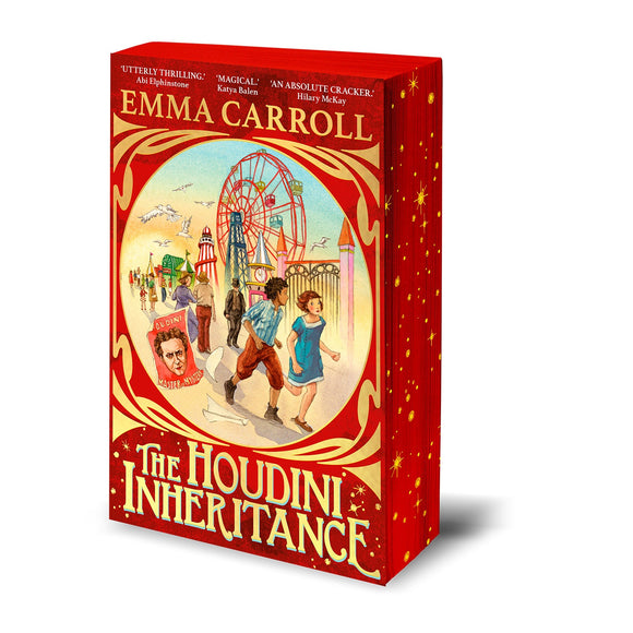 The Houdini Inheritance - (Pre Order) Independent Edition with Sprayed Edge - Emma Carroll (Paperback) 04-07-2024