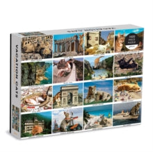 Vacation Cats 1500 Piece Puzzle - Galison; Matt McCarthy (Jigsaw) 16-09-2021 