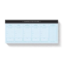Planning Is For The Week Weekly Planner Pad - Brass Monkey; Galison (Stickers) 14-10-2021 