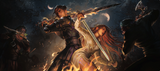 The Steelborn Saga  Steelborn - (Pre Order) Independent Edition with sprayed edge , plus a reverse jacket illustration, illustrated endpapers and a foiled board design - Taylor J. LaRue (Hardback) 04-08-2026