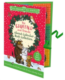 The Gruffalo and Friends Advent Calendar Book Collection: count down to Christmas with 24 mini activity books - Julia Donaldson; Axel Scheffler (Hardback) 28-08-2025 