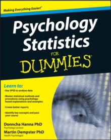 Psychology Statistics For Dummies - Donncha Hanna; Martin Dempster (Paperback) 07-12-2012 