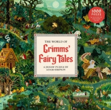 The World of Grimms' Fairy Tales: A 1000-piece jigsaw puzzle by Adam Simpson - Matthew Grenby; Adam Simpson (Jigsaw) 16-10-2025 