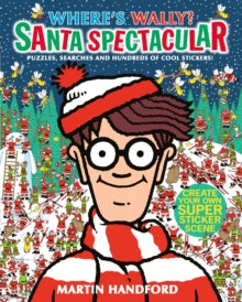 Where's Wally?  Where's Wally? Santa Spectacular Sticker Activity Book - Martin Handford; Martin Handford (Paperback) 06-09-2018 