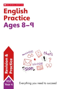 100 Practice Activities  National Curriculum English Practice Book for Year 4 - Scholastic (Paperback) 26-06-2014 