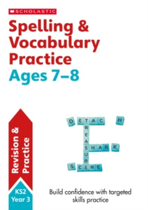 Scholastic English Skills  Spelling and Vocabulary Workbook (Ages 7-8) - Christine Moorcroft (Paperback) 03-03-2016 