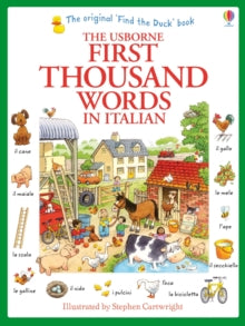 First Thousand Words  First Thousand Words in Italian - Heather Amery; Heather Amery; Stephen Cartwright (Paperback) 01-12-2013 