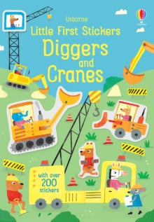 Little First Stickers  Little First Stickers Diggers and Cranes - Hannah Watson (Paperback) 07-02-2019 