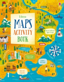 Maps Activity Book - Darran Stobbart; Darran Stobbart; Eddie Reynolds; Peter Donnelly; Various (Paperback) 08-08-2019 