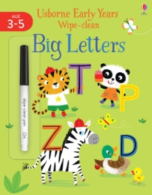 Usborne Early Years Wipe-clean  Early Years Wipe-Clean Big Letters - Jessica Greenwell; Jessica Greenwell (Paperback) 04-05-2020 