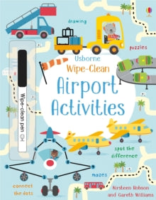 Wipe-clean Activities  Wipe-Clean Airport Activities - Kirsteen Robson; Gareth Williams (Paperback) 08-08-2019 