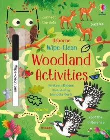 Wipe-clean Activities  Wipe-Clean Woodland Activities - Kirsteen Robson; Manuela Berti (Paperback) 01-09-2022 