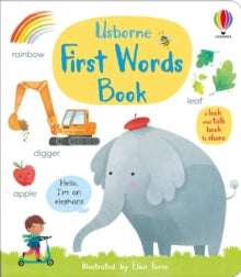 First Concepts  First Words Book - Mary Cartwright; Matthew Oldham; Matthew Oldham; Elisa Ferro (Board book) 04-02-2021 