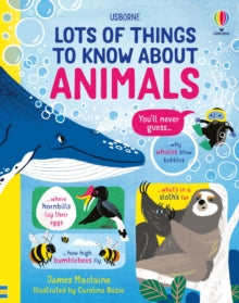 Lots of Things to Know  Lots of Things to Know About Animals - James Maclaine; James Maclaine; Carolina Buzio (Hardback) 03-02-2022 