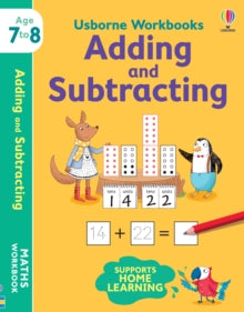 Usborne Workbooks  Usborne Workbooks Adding and Subtracting 7-8 - Holly Bathie; Holly Bathie; Elisa Paganelli (Paperback) 27-05-2021 