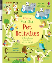 Wipe-clean Activities  Wipe-Clean Pet Activities - Kirsteen Robson; Manola Caprini (Paperback) 17-03-2022 