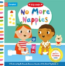 Campbell Big Steps  No More Nappies: A Potty-Training Book - Marion Cocklico; Campbell Books (Board book) 22-03-2018 