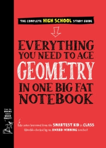 Big Fat Notebook  Everything You Need to Ace Geometry in One Big Fat Notebook - Workman Publishing; Christy Needham (Paperback) 01-09-2020 