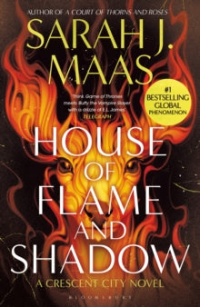 Crescent City  House of Flame and Shadow: The INTERNATIONAL BESTSELLER and the smouldering third book in the Crescent City series, from the creator of ACOTAR - Sarah J. Maas (Paperback) 10-06-2025 