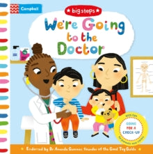 Campbell Big Steps  We're Going to the Doctor: Preparing For A Check-Up - Marion Cocklico; Campbell Books (Board book) 04-04-2019 