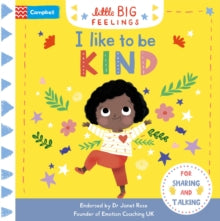 Campbell Little Big Feelings  I Like to be Kind - Campbell Books; Marie Paruit (Board book) 23-07-2020 