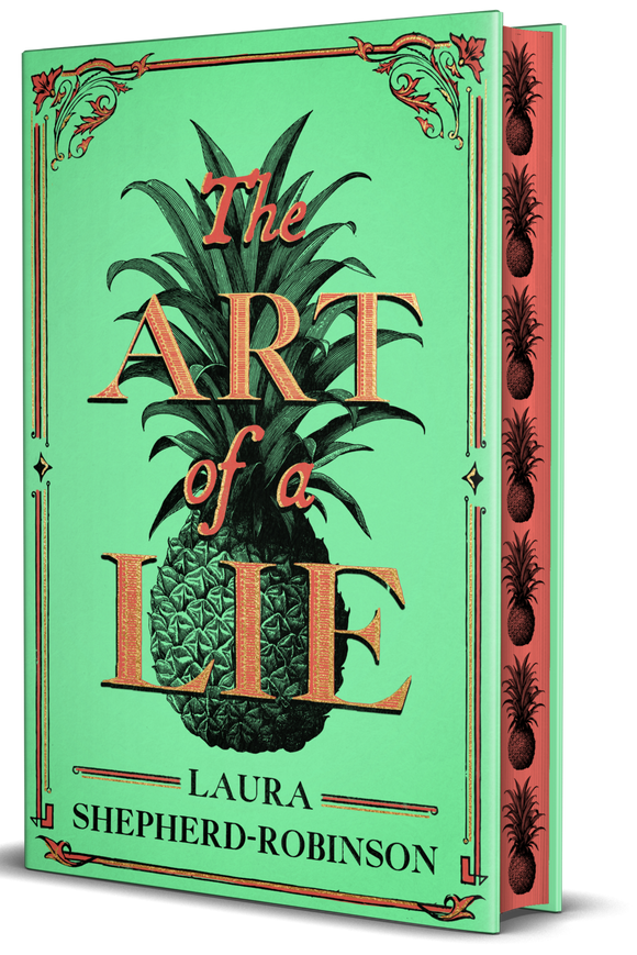 The Art of a Lie - (Pre Order) Signed Independent Edition with sprayed edge - Laura Shepherd-Robinson (Hardback) 10-07-2025