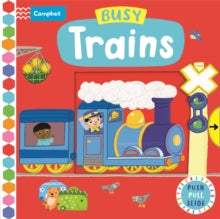 Campbell Busy Books  Busy Trains - Campbell Books; Jo Byatt (Board book) 14-04-2022 