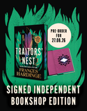 Traitors' Nest - (Pre Order) Signed Independent Edition with sprayed edge - Frances Hardinge (Hardback) 27-08-2026