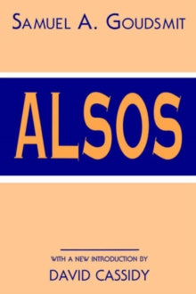 Alsos - Samuel A. Goudsmit (Paperback) 07-03-1996 