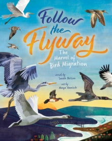 Follow the Flyway: The Marvel of Bird Migration - Sarah Nelson; Maya Hanisch (Paperback) 08-08-2023 Commended for Noteworthy picture books about bird migration - School Library Journal 2025.