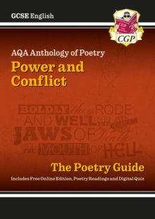 New GCSE English AQA Poetry Guide - Power & Conflict Anthology inc. Online Edition, Audio & Quizzes - CGP Books; CGP Books (Paperback) 30-07-2015 