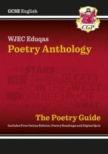 GCSE English WJEC Eduqas Anthology Poetry Guide: with Online Edition (For exams in 2026) - CGP Books; CGP Books (Mixed media product) 07-06-2021 