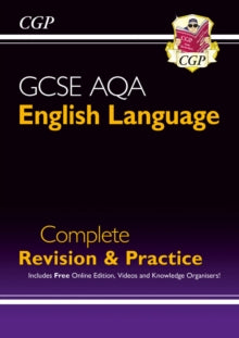 New GCSE English Language AQA Complete Revision & Practice with CGP RevisionHub: for exams from 2026 - CGP Books; CGP Books (Mixed media product) 05-06-2025 