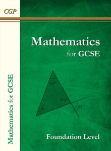 Maths for GCSE Textbook: Foundation (for the Grade 9-1 Course) - CGP Books (Paperback) 04-08-2021 