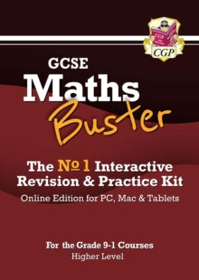 CGP GCSE Maths  MathsBuster: GCSE Maths Online Interactive Revision - Higher (Gift Card) - CGP Books; CGP Books (Mixed media product) 08-06-2015 